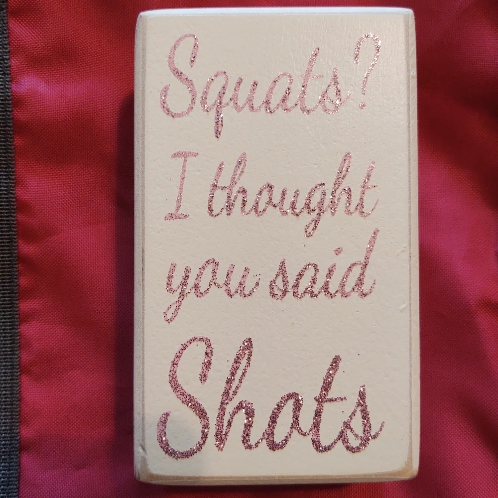 💥3/$20 Small Funny Wood Sign!